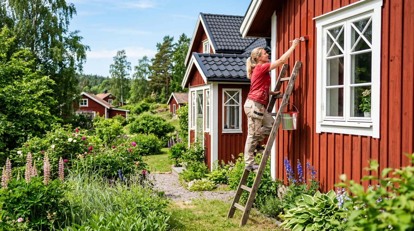 Målning utvändigt